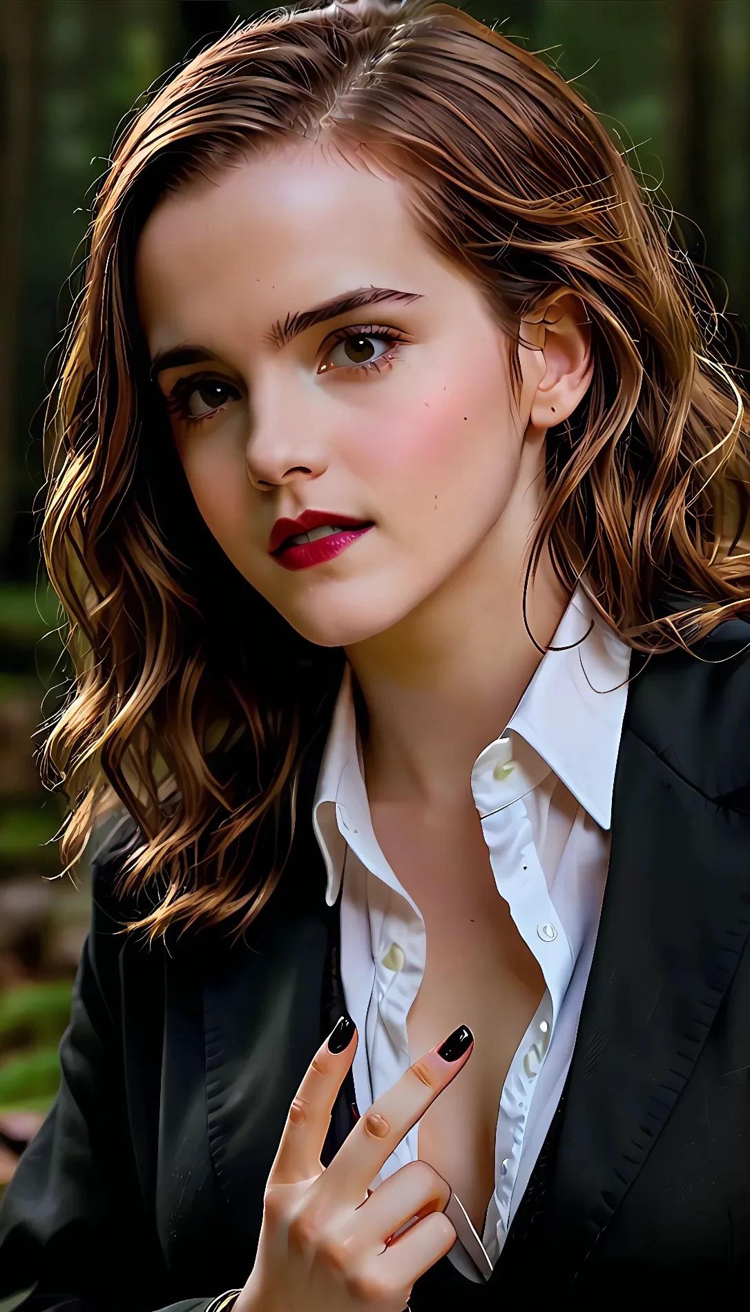 Chat with AI character: Emma Watson, Hermione Granger