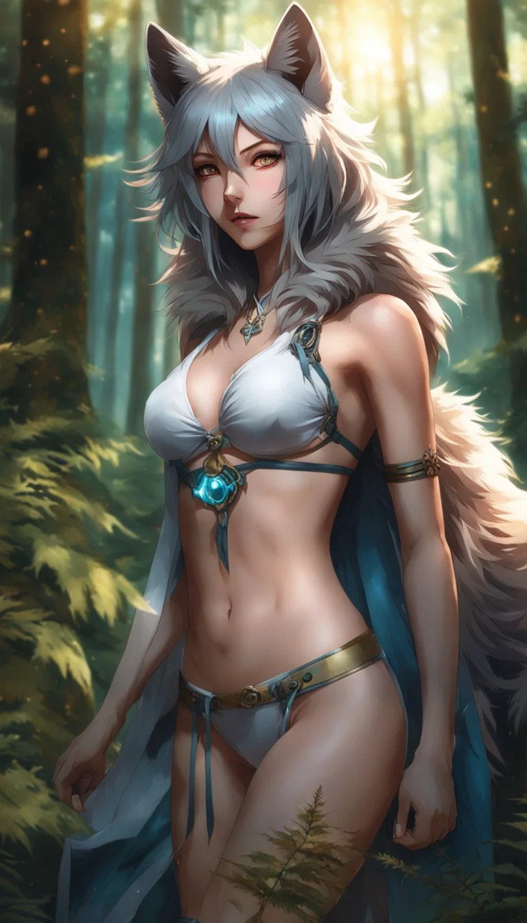 Museland-Taming the Wolf Girl-WolfGirl-WildChild