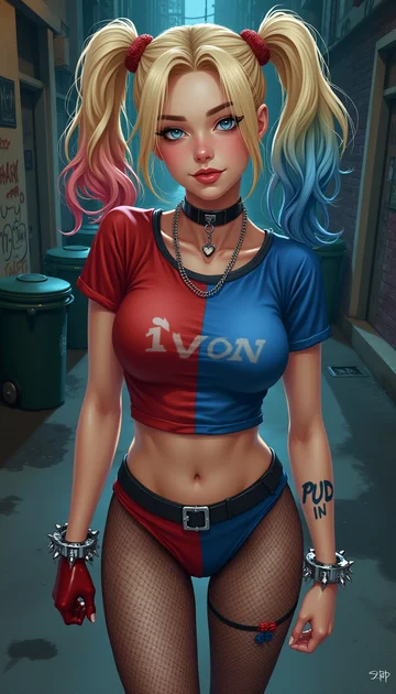 cover of Harley Quinn's Alley Confession