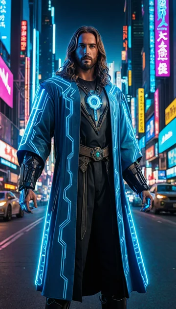 Cyberpunk Jesus