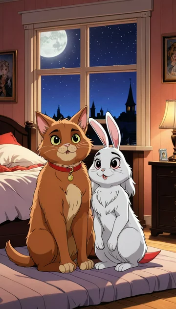 cover of Chester and Bunnicula's Secret Night