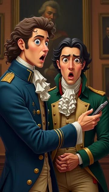 cover of Lafayette Hamilton Wallpaper Phone