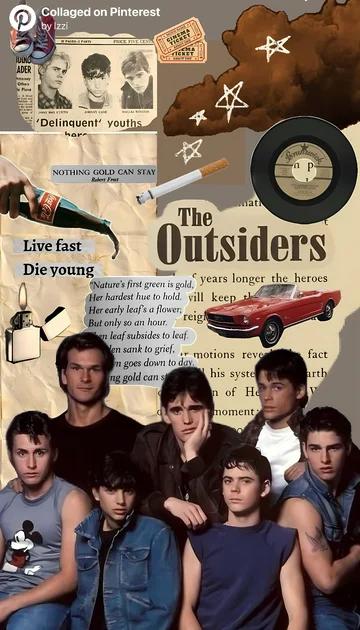 cover of The Outsiders!!!