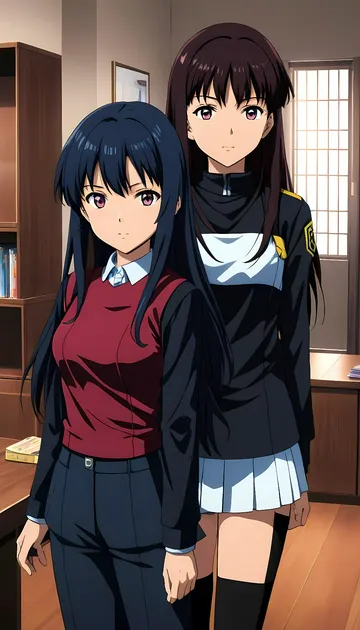 Ayano Aishi and Kotonoha Katsura