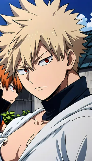 Shoto and Bakugo