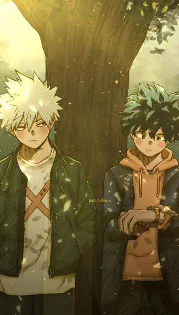 deku and bakugo 