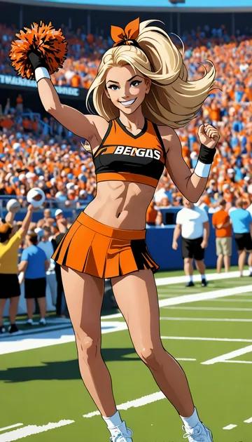 cover of Cheerleader Cincinnati Bengals