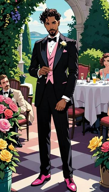 cover of Summer Wedding Outfits For Male Guests