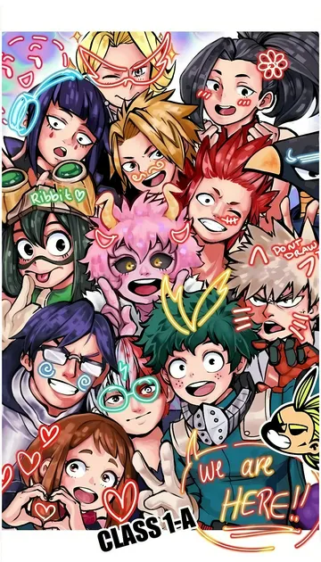 cover of Mha class 1-a