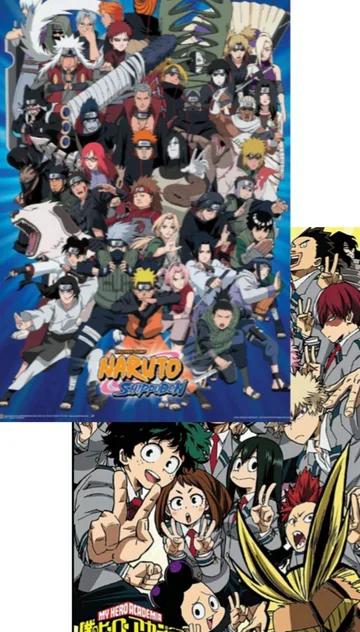 MHA and Naruto mix