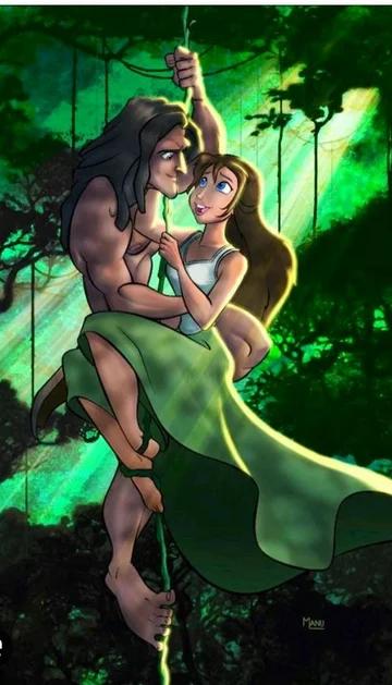 Jane and tarzan