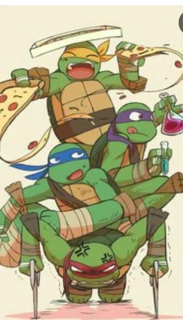 Leo raph Donnie 