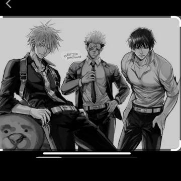 gojo,Toji,sukuna