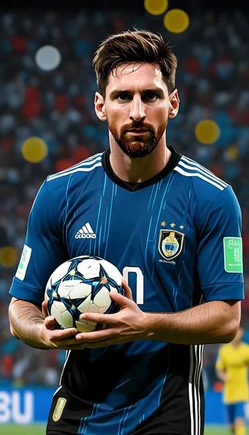 cover of Hd Wallpaper Leo Messi World Cup 2022