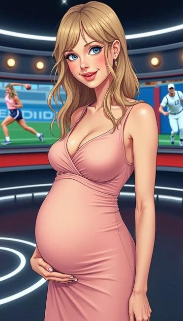 cover of Is Taylor Swift Pregnant Espn