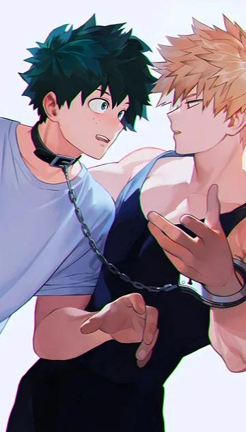 cover of chained to bakugo 