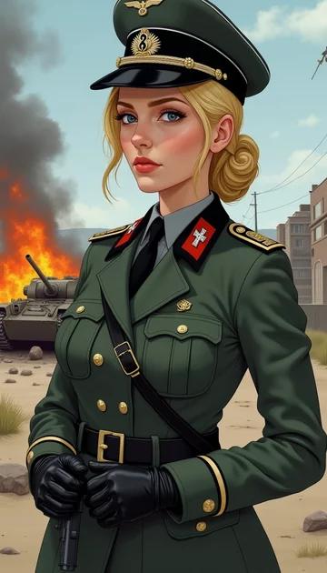 cover of German officer