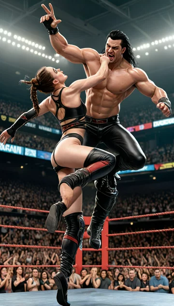 cover of Wrestling Flames of Passion