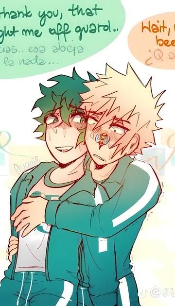 cover of bakudeku in squid game part 2