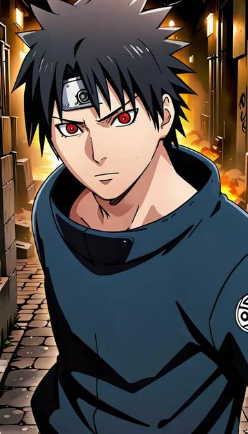 cover of Images Of Sasuke Uchiha's Eternal Mangekyou Sharingan