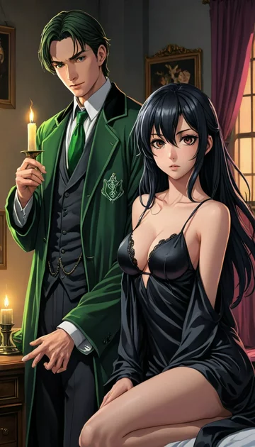 cover of Succumbing to the Slytherin Seduction