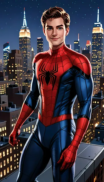 Peter Parker aka spider man