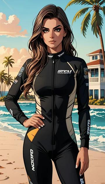 cover of Hailie Deegan Nude