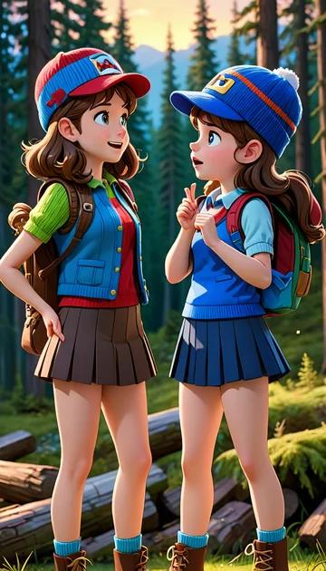 cover of Gravity Falls Dipper And Mabel