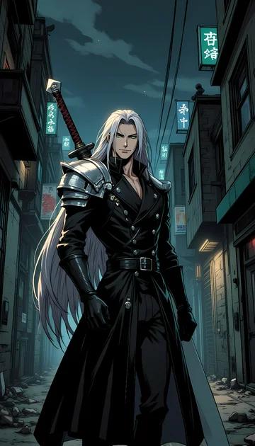 cover of Sephiroth toys with you.