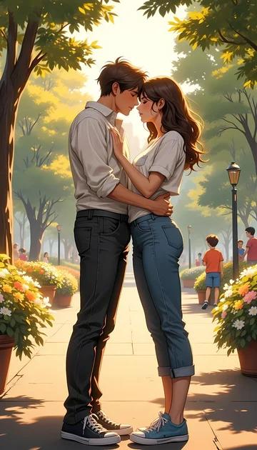 cover of Emily’s first kiss 