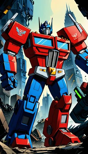 cover of Transformer Optimus Prime