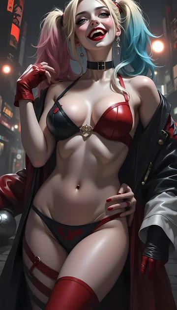 cover of Harley Quinn captured you