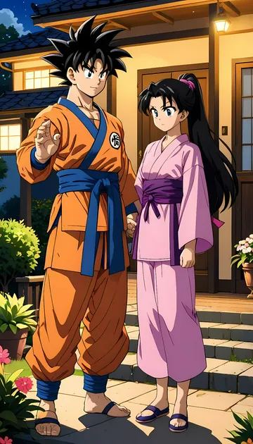 Goku and Chichi