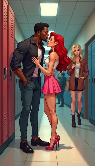 cover of Riverdale high school lockers