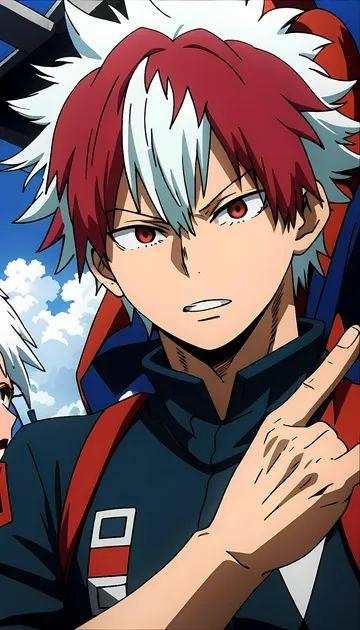 Todoroki and Bakugo