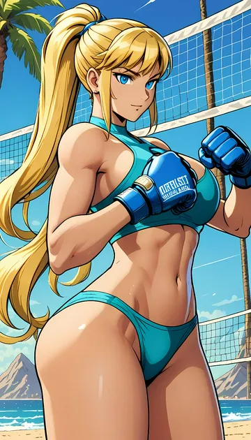 Samus Aran Bash At The Beach ⛱️⛱️⛱️