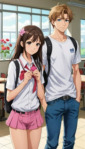 cover of Becoming the Top Student's Girlfriend