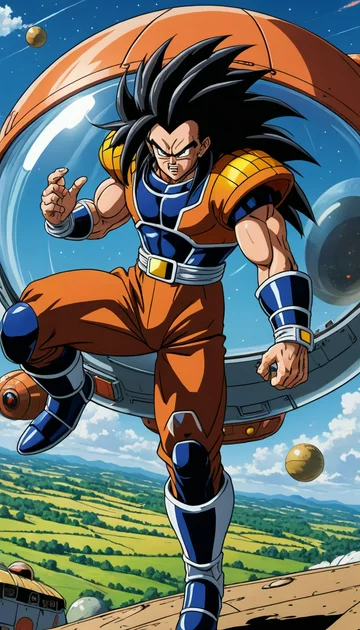 cover of Rescuing Gohan from Raditz