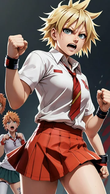 cover of Lunch Break Flirts with Bakugo