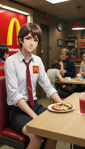 cover of Seducing the Boss at McDonald's