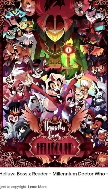 cover of hazbin hotel X helluva boss x Christmas 