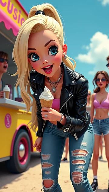 cover of Coldstone Barbie Ice Cream