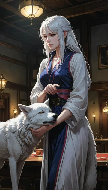 cover of White Wolf Motherhood Quest