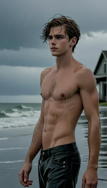 cover of Cloudburst Film Doucette Shirtless