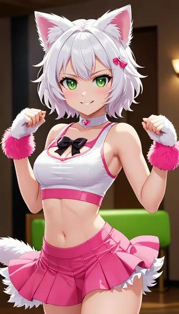 cover of Enrolled As a Cat Girl Dancer