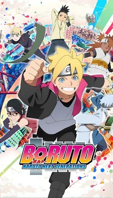 cover of  boruto of the next generation of Naruto