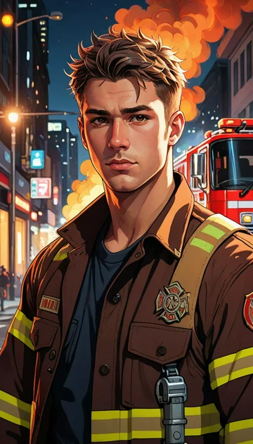 cover of Firefighter Boyfriend Cheating