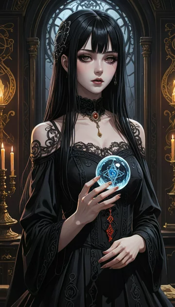 cover of Releasing the Cursed Priestess