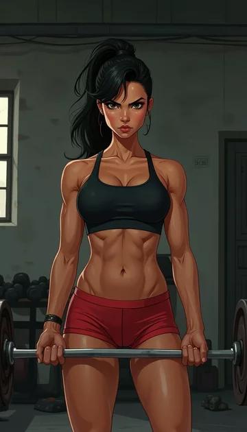 cover of Female Bodybuilder Fiction