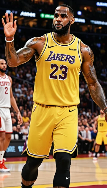 cover of Shooting Hoops with LeBron